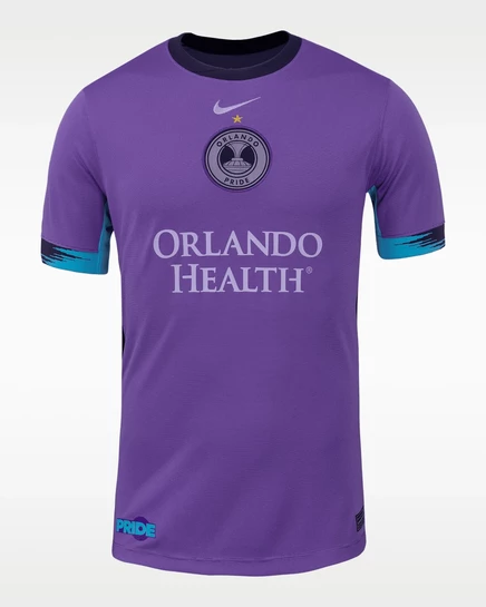Мужская выездная джерси Nike Orlando Pride, фиолетовая