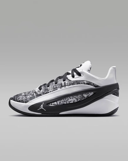 Унисекс кроссовки Jordan Luka 5 «Graffiti», бело-черные