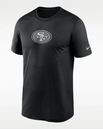 Мужская футболка Nike San Francisco 49ers Team Issue Dri-FIT, черная