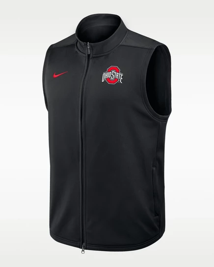Мужской жилет Nike Ohio State Victory Therma-FIT, черный
