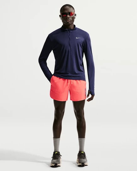 Мужские шорты Nike Stride Dri-FIT 5″ для бега, оранжевые