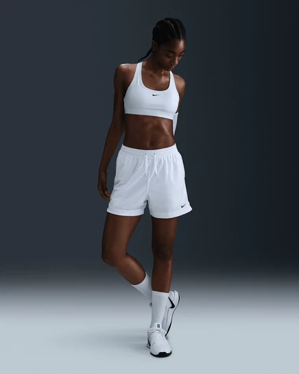 Женские баскетбольные шорты Nike Essential, белые/черные