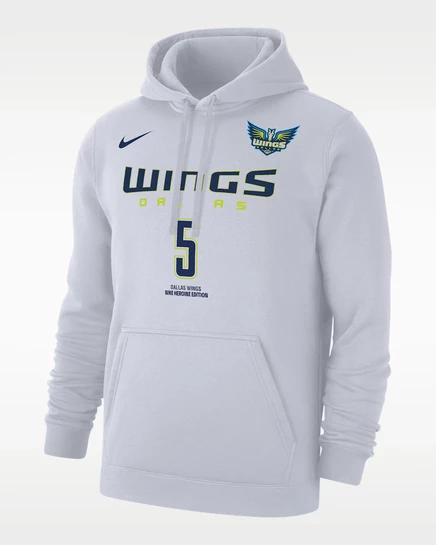 Женское худи Nike Paige Bueckers Dallas Wings, белое