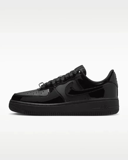 Женские кроссовки Nike Air Force 1 '07, черно-белые