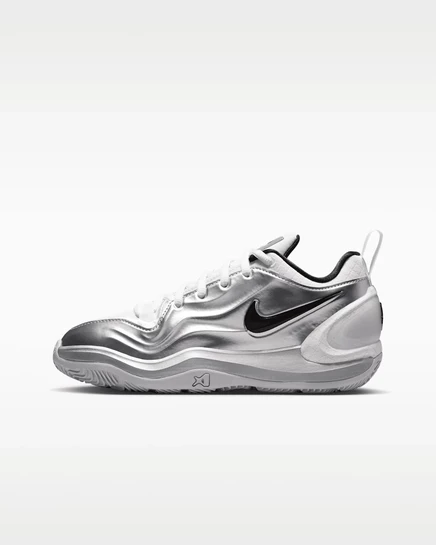 Детские кроссовки Nike A'Two, бело-серебристо-черные