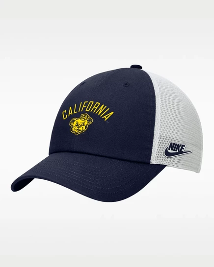Унисекс бейсболка Nike College Cal, темно-синяя