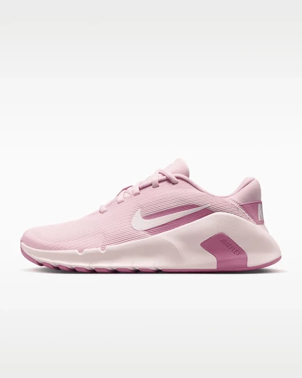 Женские тренировочные кроссовки Nike Flex Train, розовые/белые