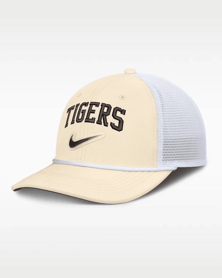 Мужская кепка Nike Detroit Tigers Rise, бежевая/белая