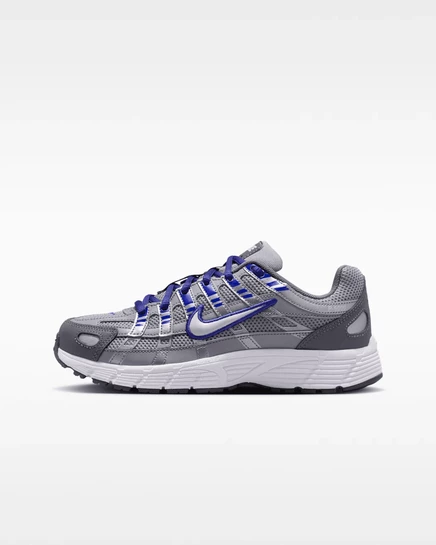 Кроссовки для малышей Nike P-6000, серо-сине-серебристые