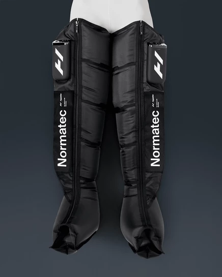 Компрессионные сапоги Hyperice Normatec Elite, черно-белые