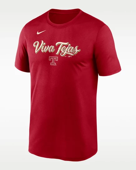 Мужская футболка Nike Texas Rangers Dri-FIT, красная