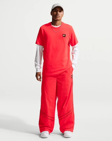 Мужские штаны Nike Air, светло-малиновые