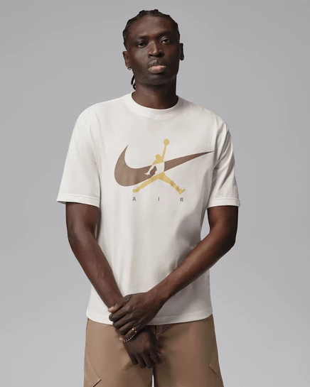 Мужская футболка Jordan Brooklyn Jumpman, кремовая