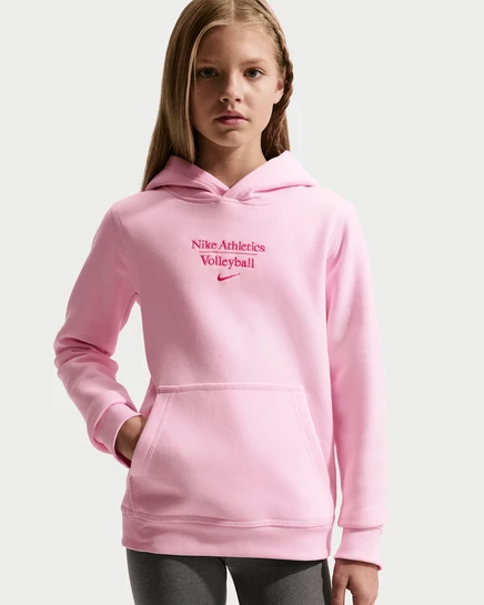 Подростковая худи Nike Volleyball, розовая