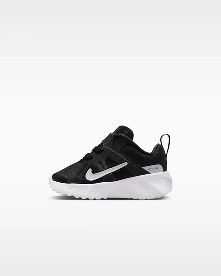 Унисекс детские кроссовки Nike Metro Tek, черные/голубые