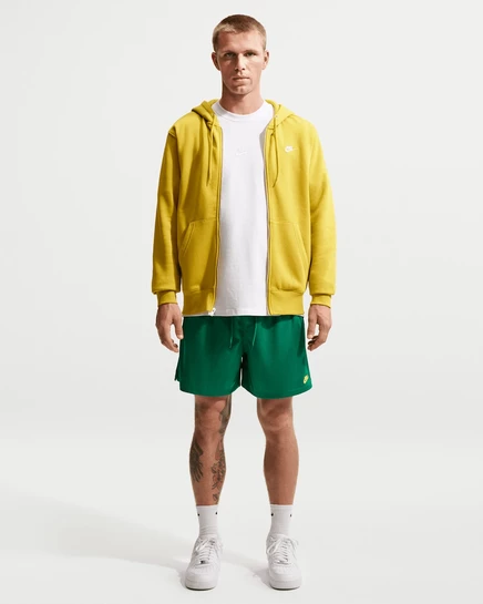 Мужские шорты Nike Sportswear Club Flow, малахит/лайтнинг