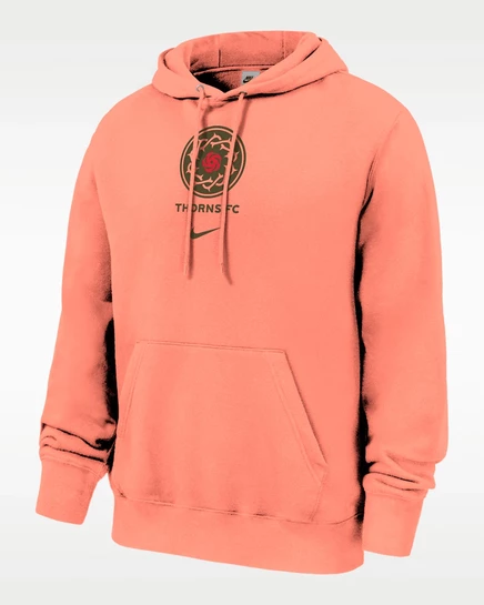Мужское худи Nike Portland Thorns, ярко-розовое