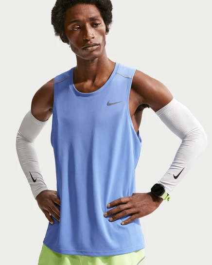 Мужская майка для бега Nike Miler Dri-FIT, синяя