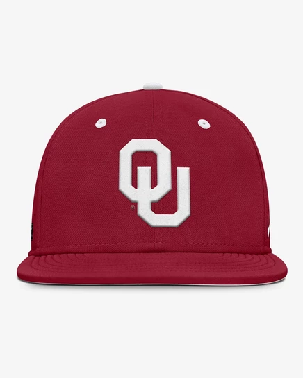 Мужская бейсболка Nike Dugout True Dri-FIT Oklahoma, алая