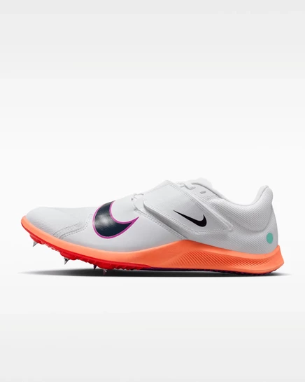 Унисекс шиповки Nike Zoom Rival Jump, белый/бирюзовый/красный/черный