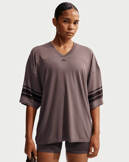 Женский топ NikeSKIMS Stretch Knit, бежевый