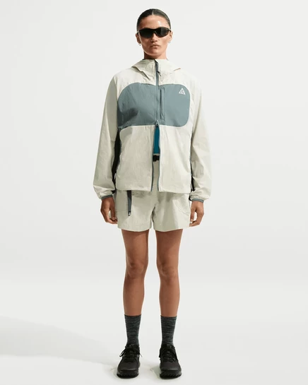 Женские шорты ACG Dolomiti, бирюзово-черно-белые