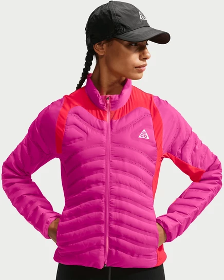Женская куртка Nike ACG Lava Loft, розово-красно-белая