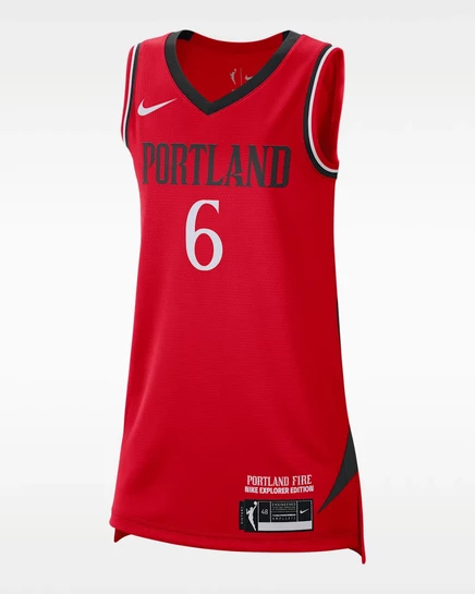 Унисекс майка Nike Bridget Carleton Portland Fire, красная