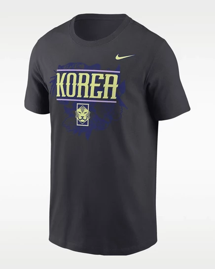 Мужская футболка Nike Korea, антрацитовая