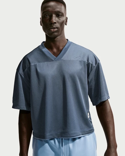 Мужская двусторонняя футболка Nike N.A.C. Dri-FIT, синяя