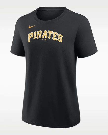 Женская футболка Nike Paul Skenes Pittsburgh Pirates, черная