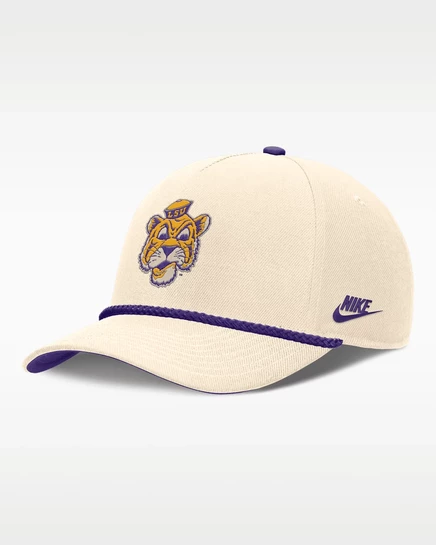 Унисекс кепка Nike LSU Legacy Rope Rise, многоцветная