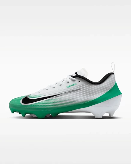 Унисекс футбольные бутсы nike vapor speed 3, белые/зеленые