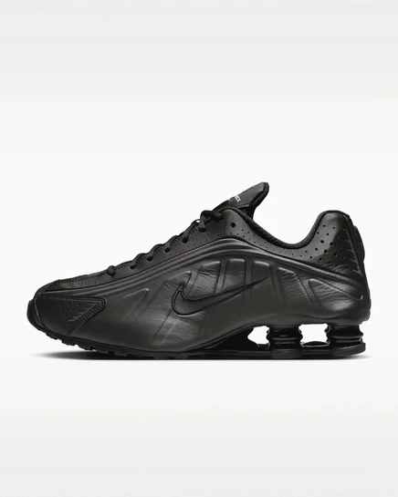 Мужские кроссовки Nike Shox R4, черный/алый