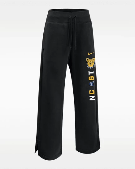 Женские флисовые брюки Nike Phoenix Fleece, черные