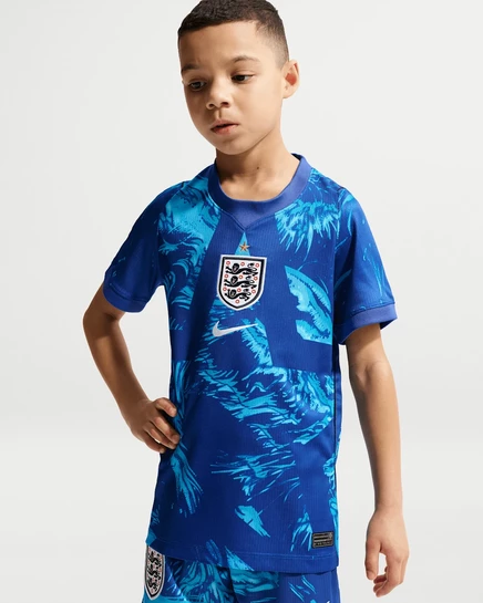 Детская футбольная футболка Nike England 2026 Dri-FIT, синяя