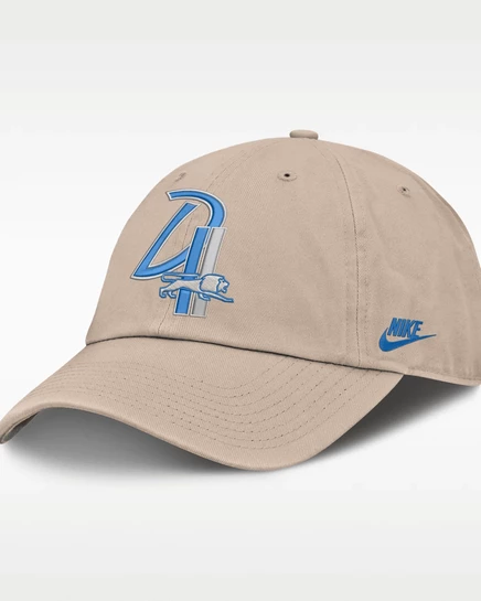 Мужская кепка Nike Detroit Lions Rewind Club, песочная