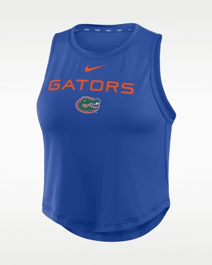 Женский укороченный топ Nike Florida One, синий