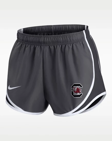 Женские шорты Nike South Carolina Tempo, антрацитовые
