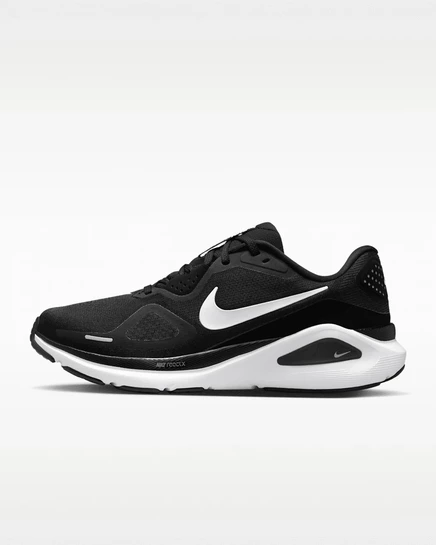 Женские беговые кроссовки Nike Structure 26, черные/серые/серебристые/белые