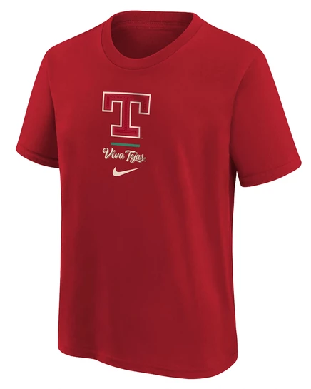 Детская футболка Nike Texas Rangers City Connect, красная