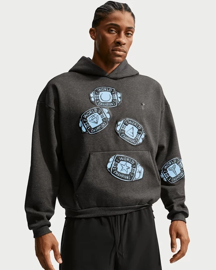 Мужское худи Kobe Nike Standard Issue, черно-серое