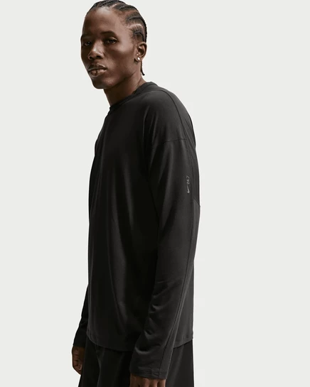 Мужской лонгслив Nike 24.7, чёрный