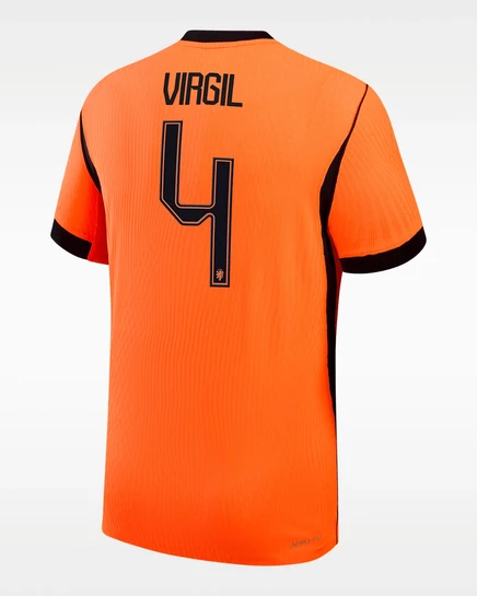 Мужская матчeвая футболка Nike Netherlands 2026/27 Aero-FIT, оранжевая