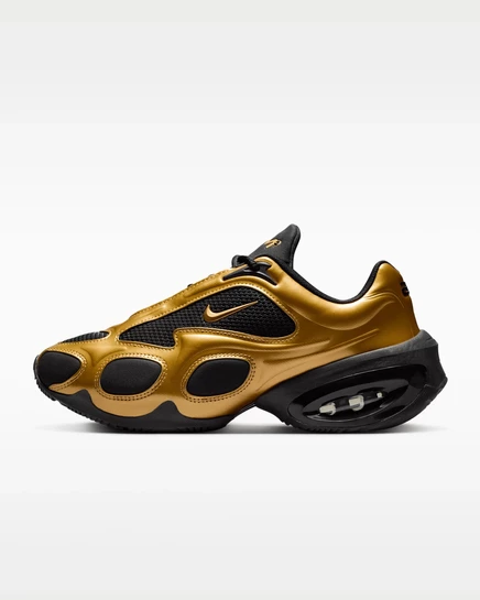 Nike Air Max Muse Women's Shoes with Reflective Accents metallic gold/black