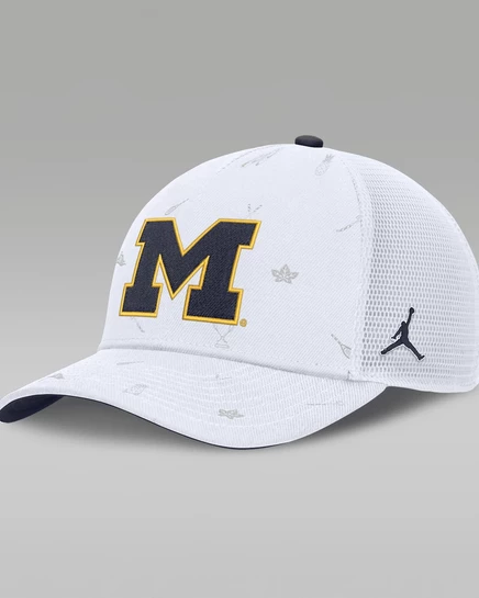 Унисекс кепка Jordan Michigan Country Club, белая