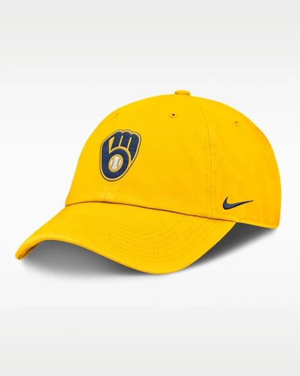 Мужская бейсболка Nike Milwaukee Brewers, золотистая