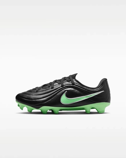 Детские бутсы Nike Tiempo Maestro Academy, черно-зеленые