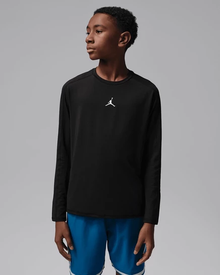 Мальчиковый базовый топ Jordan Dri-FIT, черный