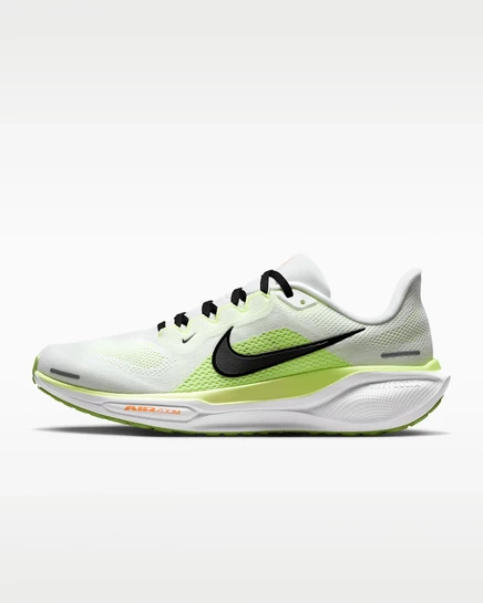 Мужские беговые кроссовки Nike Pegasus 41 белые/volt ice/barely volt/черные